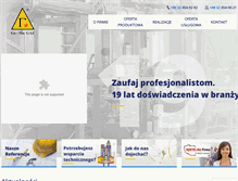 Tablet Screenshot of gamagaz.com.pl